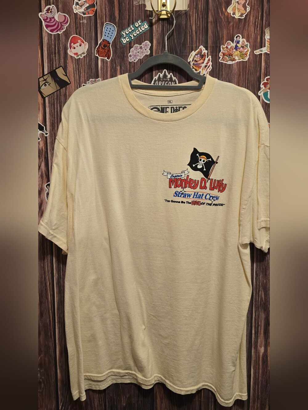 One Piece "Monkey D. Luffy" Straw Hat Crew Graphic Tee